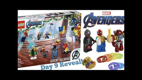 Lego MARVEL AVENGERS Advent Calendar 2021 (#76196) - Day 9 Reveal - By Rodimusbill