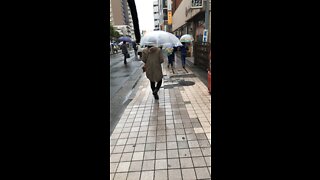 Rainy day in Tokyo