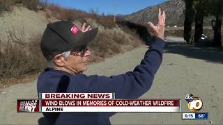 Wind brings memories of 2001 wildfire