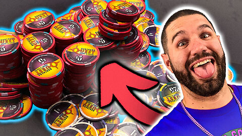 Rec player donates his stack!!! (Poker Vlog #53)