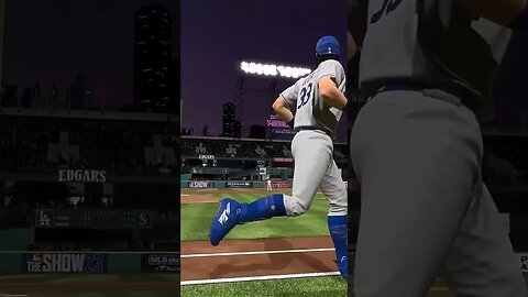 aggressive swing😂 #mlbtheshow23gameplay #gaming #ps5 #dodgers #mariners #tmobilepark