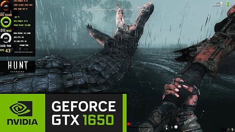 Hunt: Showdown | GTX 1650 + R5 7600 | 1080 High, Medium & Low Settings