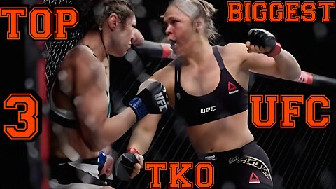 Top 3 biggest UFC Knockouts of All Time #ufc#mma