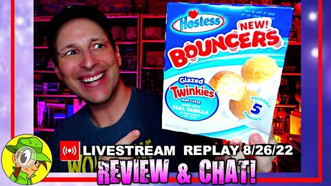 Hostess® 🧁 GLAZED TWINKIES BOUNCERS™ Review 🍮⛹️‍♂️ Livestream Replay 8.26.22 ⎮ Peep THIS Out! 🕵️‍♂️