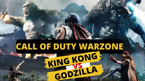 Call Of Duty Warzone - King Kong Vs Godzilla - Batalha Insana - Novas Armas