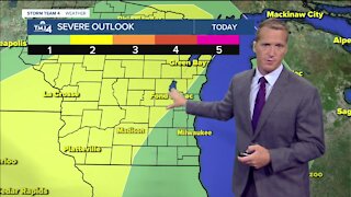 Rainfall expected heading into the weekend