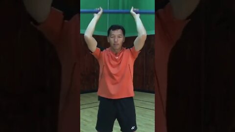 Weight Training for Badminton Racket Speed Andy Chong #shorts