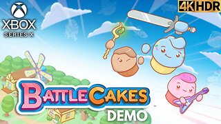 BattleCakes Demo Gameplay | Xbox Series X|S | 4K HDR | No Commentary Gaming (Battle Cakes)