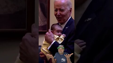 'Creepy' Joe Biden sniffs children’s hair#joebiden #uspresident #creepy #shorts