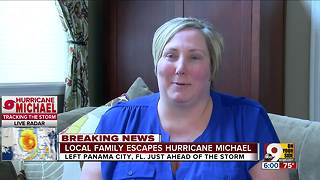 Northern Kentucky family on vacation flees Hurricane Michael