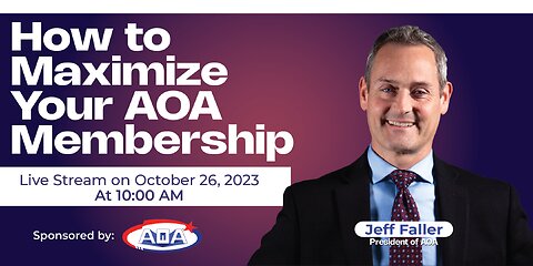 How to Maximize Your AOA Membership