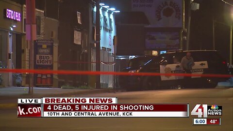 Nine shot, four people killed in KCK bar shooting