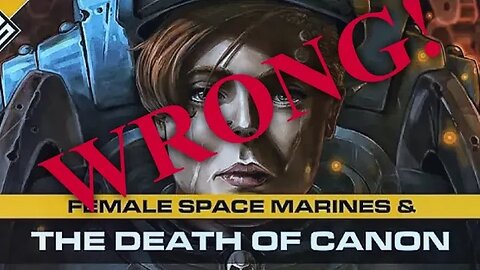 Female Space Marines And The Death Of Canon Reaction