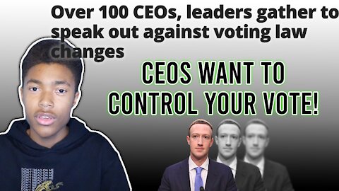 CEOS WANT TO CONTROL YOUR VOTE