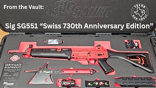 From the Vault: Sig SG551 (730th Anniversary of Switzerland Presentation Rifle)