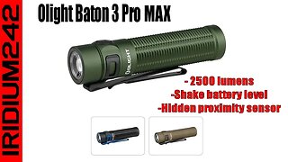 New Baton 3 Pro Max: Olight January Sale!