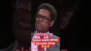 Thomas Sowell EXPOSES Affirmative Action As Racist #shorts #politics #supremecourt