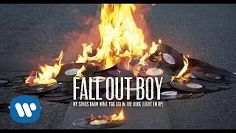 Fall Out Boy - My Songs Know What You Did In The Dark (Light Em Up) OFFICIAL VIDEO