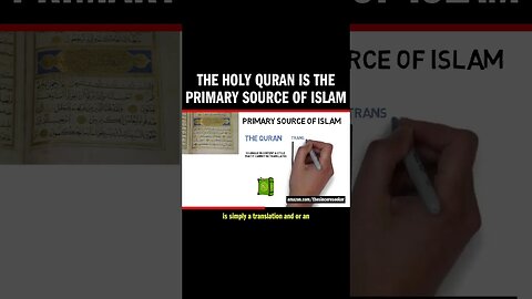 The Holy Quran Is the Primary Source of Islam
