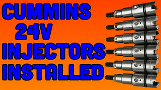 How To Install Cummins 24V Injectors, II 6x.016 SAC style, Dodge 98.5 - 02 Trucks