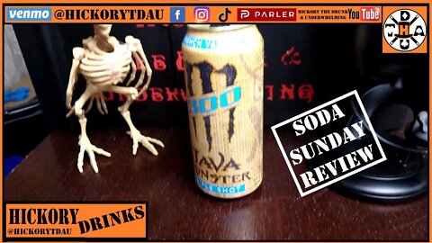 Java Monster French Vanilla 300 Review | Hickory Drinks | Soda Sunday | Energy Drink Review