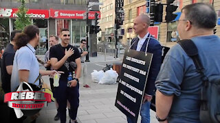 Activists gather in Montreal to protest life-altering hormone treatments in children