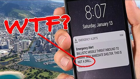 THIS IS NOT A DRILL!(?) - What Happened in Hawaii?