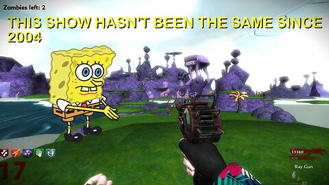 SPONGEBOB BATTLE FOR BIKINI BOTTOM CUSTOM ZOMBIES MAP SHOWCASE