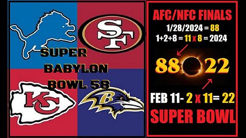ROAD TO THE BABYLON CIRCUS! SUPERBOWL 58. Read description and comments for FULL understanding! 88022 HAS ARRIVED!