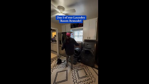 Laundry Room Remodel: Day 1