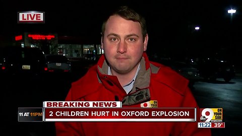 Two children wounded in Oxford explosion
