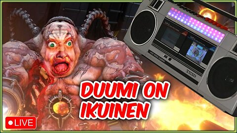 LIVE - Kaljaa, Doomia, ja Rok 'n' Röll | Doom: Eternal