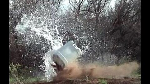 Mosin Nagant vs 5 Gallon Water Jug!