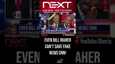 Even Bill Maher Can't Save Fake News CNN! #shorts