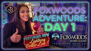 Back At Foxwoods Casino! Playing The NEW Lightning Dollar Link Slots 🎰