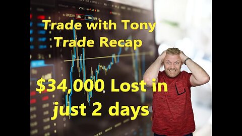Day Trade With Tony, Trade Recap $ENVX, $OST, $SNOA, SOUN & VAXX -$5,168 RED Day.