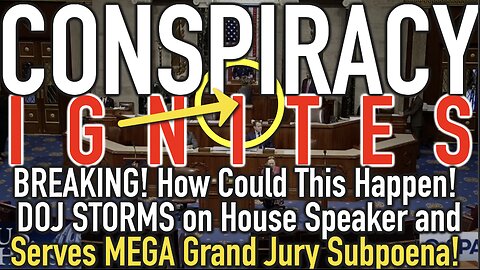 BREAKING! How Could This Happen! DOJ STORMS on House Speaker and Serves MEGA Grand Jury Subpoena!