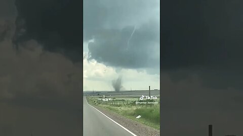 tornado in Easter Colorado ⛈️🌪️⚡ #weather #tornado