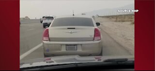 NHP tweets photos of California drivers ticketed leaving Las Vegas