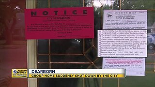 Group home suddenly shut down in Dearborn