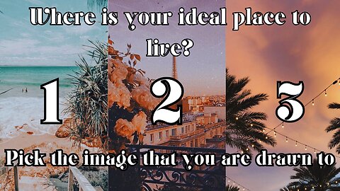 🌈 Where is your ideal place to live? Pick a card tarot and lenormand reading 🌍