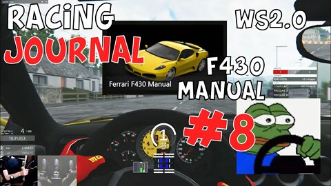 Racing Journal - Ep 9 NLR Wheel Stand 2.0 + Ferrari F430 MANUAL