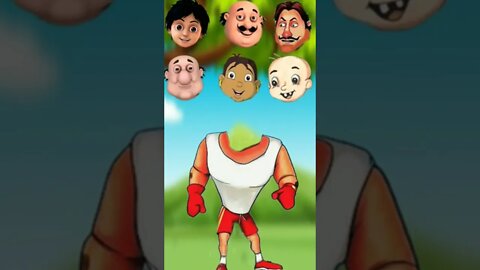 Wrong Head Puzzle | Boxer | Motu Patlu #wrongheads #motu_patlu #shorts