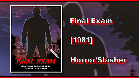 Final Exam (1981) | HORROR/SLASHER | FULL MOVIE