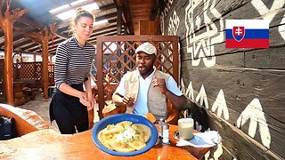 HIGHLY RATED Traditional Slovak Food In Wooden Village