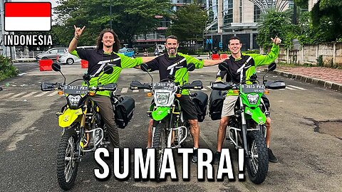 Starting our MOTORBIKE TRIP from JAKARTA to SABANG | SUMATRA, INDONESIA [Episode 1]