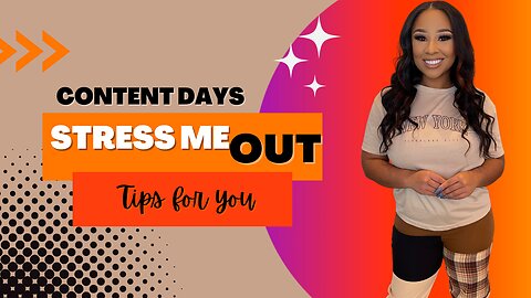 CONTENT DAYS ARE STRESSFUL| BEING A PHOTOGRAPHER ON CONTENT DAYS| TIPS FOR CONTENT CREATORS