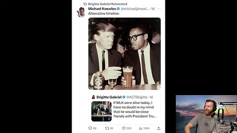 Based Boomer TRIGGERS Libs with Love for MLK AND Donald J. Trump!