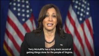 Kamala Pushes For Terry McAuliffe In Virginia Black Churches