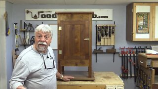 Make an Antique Style Wood Ice Box / Standing Wood Cabinet